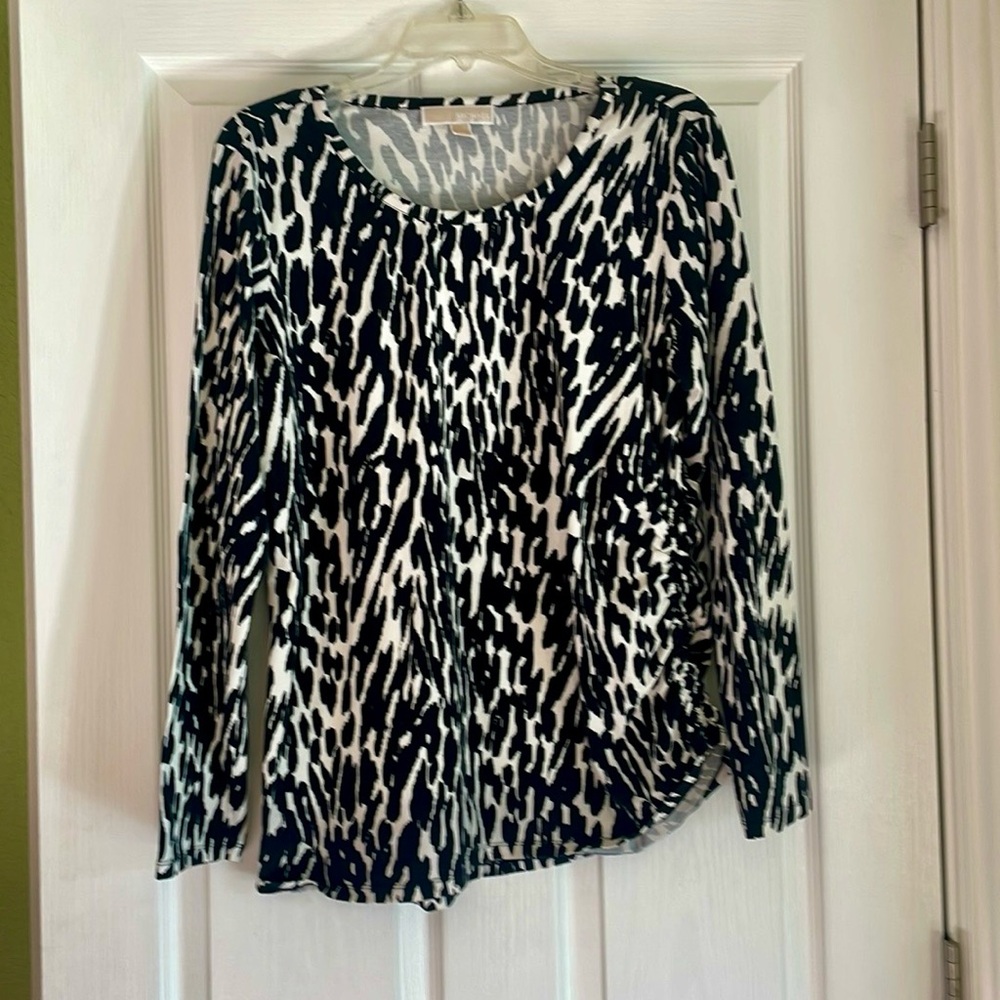 Michael Kors B/ W Long sleeve XL